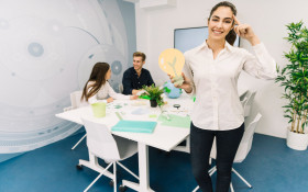 Energetic Marketing Staff 